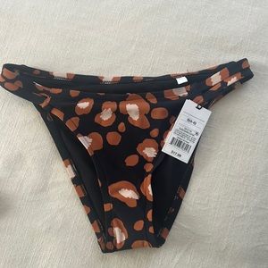 Shade a shore cheetah bikini bottoms! Size small. New with tag! Never been worn